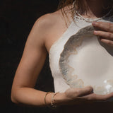 Brisa Shell Plate Pearl White