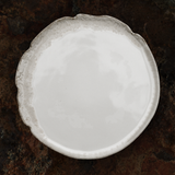 Brisa Dinner Plate Pearl White